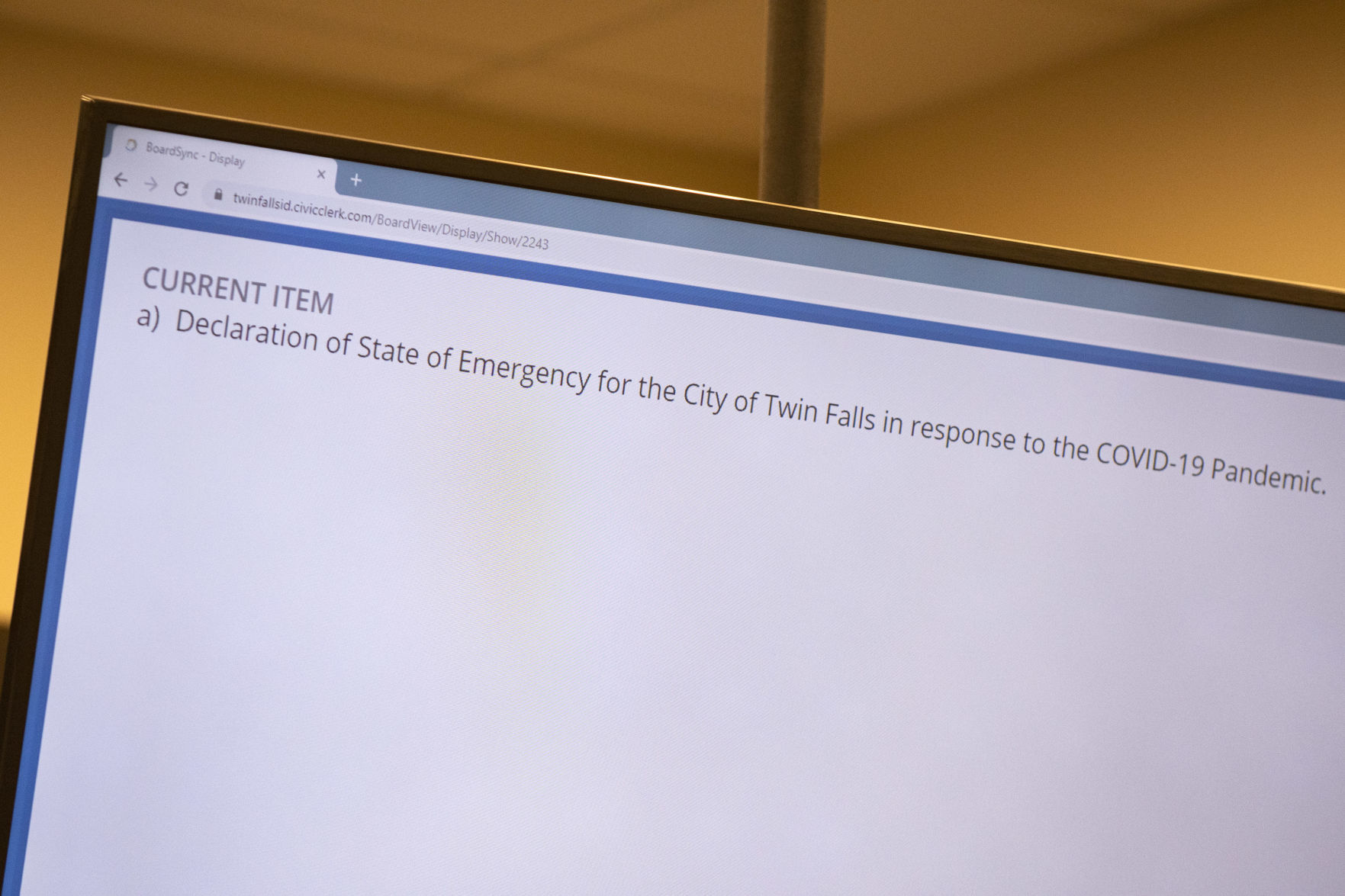 City Council confronts COVID-19 pandemic